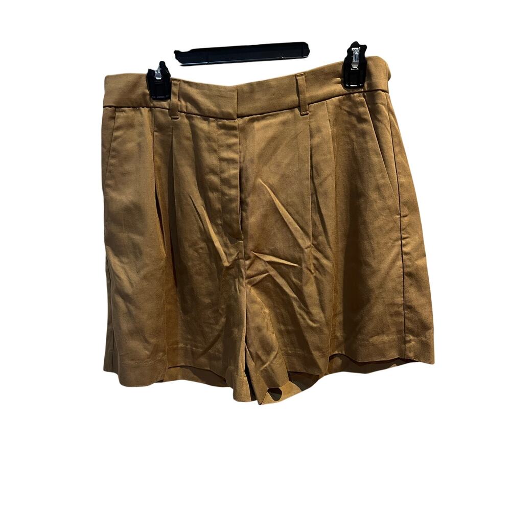 Old Navy Taylor Extra High Rise Adjustable Waist Shorts Brown Women’s LARGE